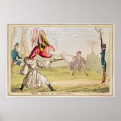Poster Le champ de Battersea, 1829 (Devant)