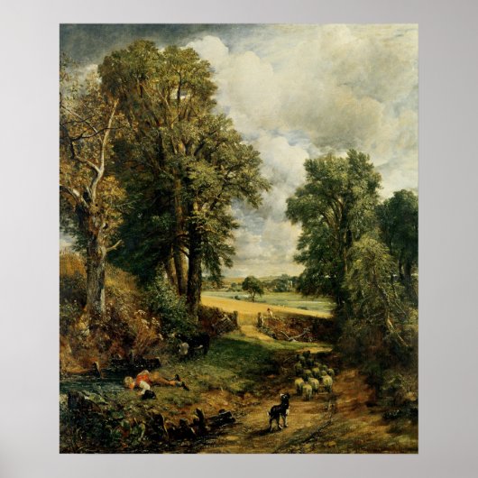 Poster Le Champ de blé, 1826 (Devant)