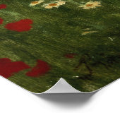 Poster Le champ de pavot, 1896 (Coin)