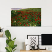 Poster Le champ de pavot, 1896 (Bureau à domicile)