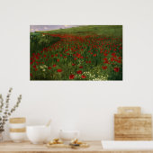 Poster Le champ de pavot, 1896 (Cuisine)