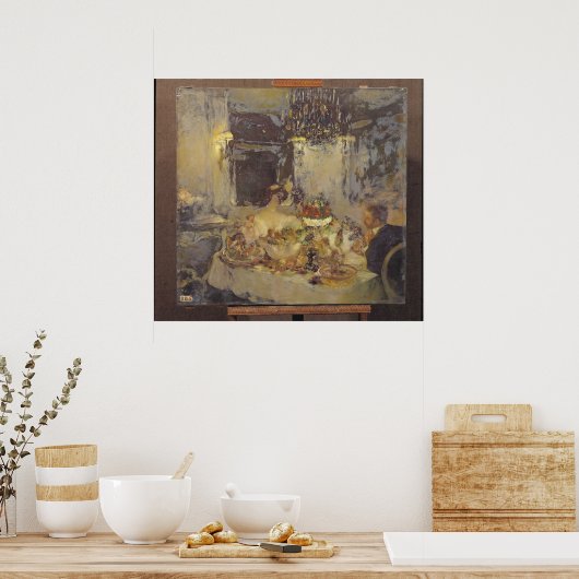 Poster Le Champagne (Cuisine)