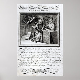 Poster Le champion de haute église et ses deux secondes