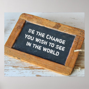 Poster "Le changement