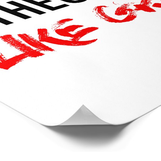 POSTER LE CHANGEMENT CLIMATIQUE EST JUSTE UNE THÉORIE COM (Coin)