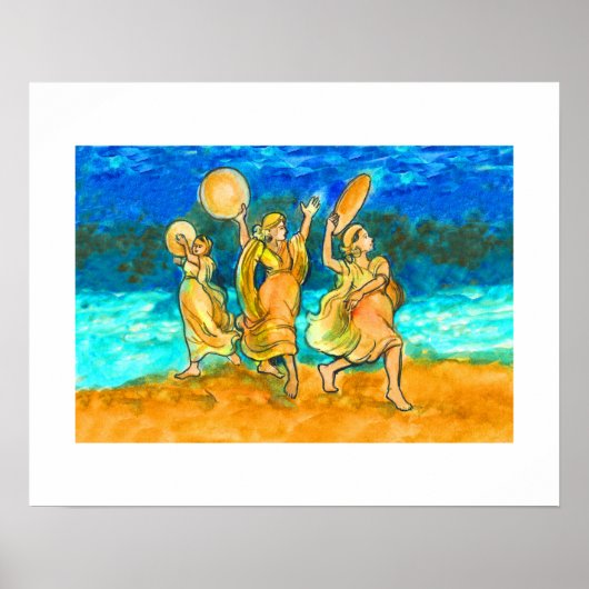 Poster Le chant de la mer de Miriam (Devant)