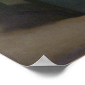 Poster Le chanteur espagnol - Édouard Manet (Coin)