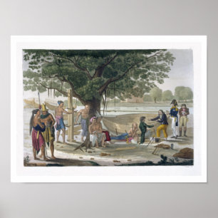 Poster Le chantier de construction navale près de Kupang,