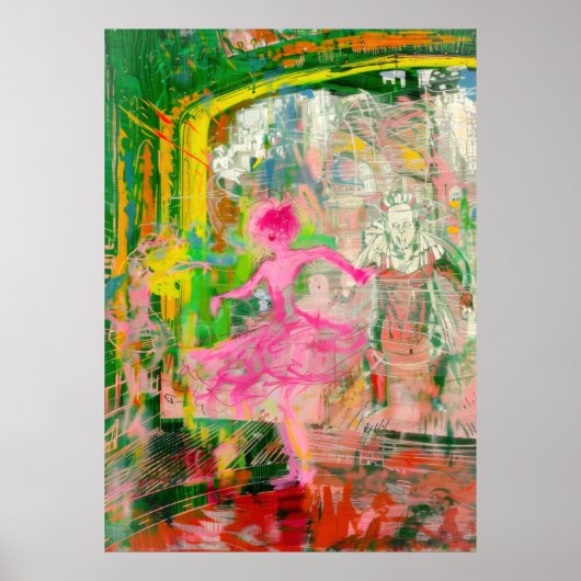 Poster Le Chaos Stalker - Neon Ballet (Devant)