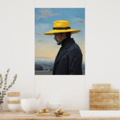Poster Le Chapeau Jaune (Cuisine)