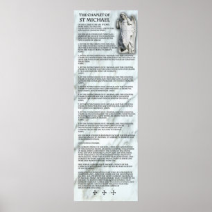 Poster Le chapelet de St Michael l'archange