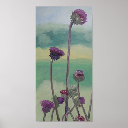 Poster "Le chardon de Tristan" (Devant)