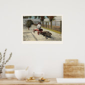 Poster Le chariot de l'Express Alligator (Cuisine)