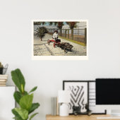Poster Le chariot de l'Express Alligator (Bureau à domicile)