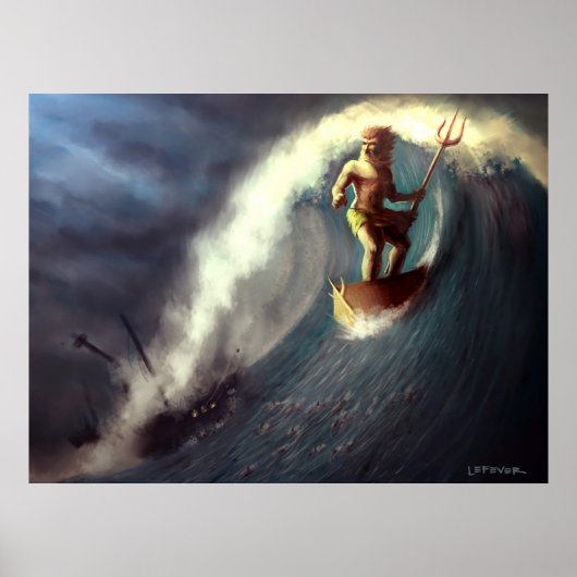 Poster Le Chariot de Poseidon (Devant)