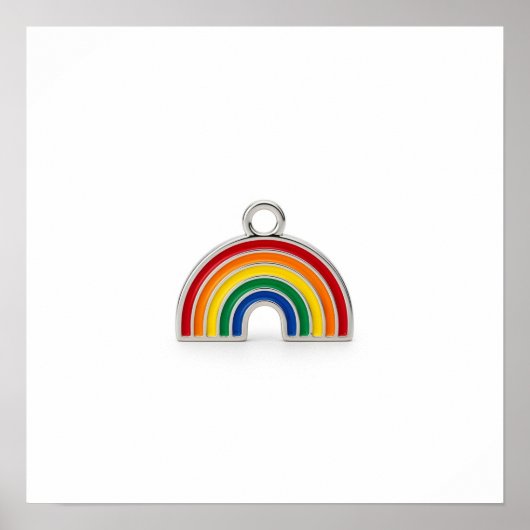 Poster Le charme arc en ciel (Devant)