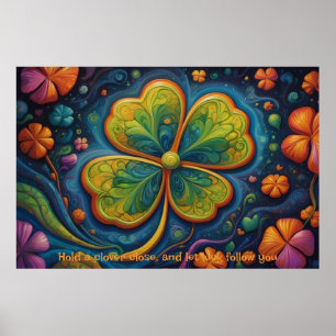 Poster Le charme de Clover : un voyage de chance