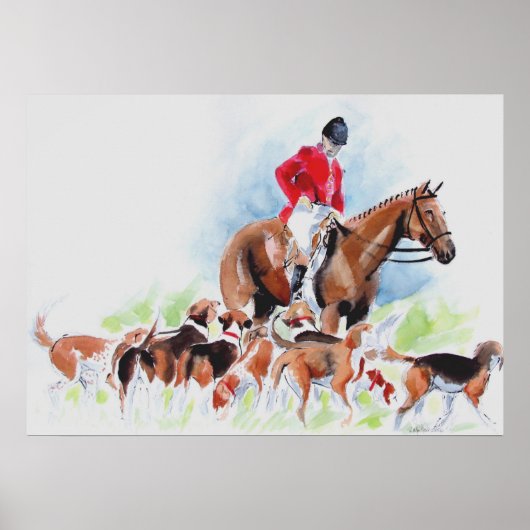 Poster Le chasseur (Devant)