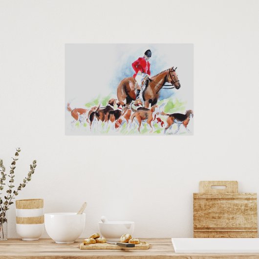 Poster Le chasseur (Cuisine)