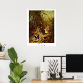 Poster Le Chasseur De Papillons Par Carl Spitzweg (Bureau à domicile)