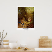 Poster Le Chasseur De Papillons Par Carl Spitzweg (Cuisine)