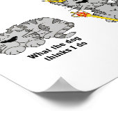 Poster Le chat (Coin)