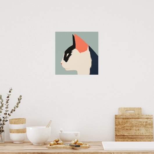 Poster Le chat (Cuisine)