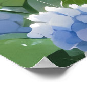 Poster Le chat blanc sous la pluie (Coin)