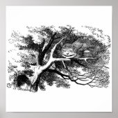 Poster Le chat cheshire (Devant)