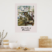 Poster Le Chat Curieux (Cuisine)