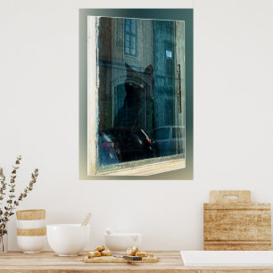 Poster Le chat dans la fenêtre