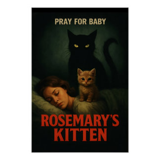 Poster Le Chat de Rosemary – Parodie de Chat d'Horreur Vi