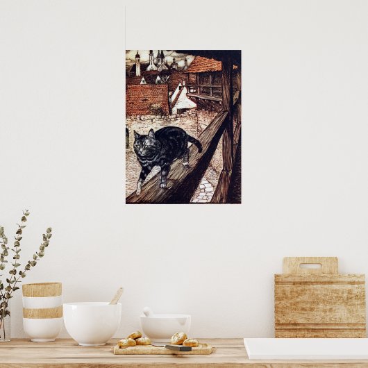 Poster Le Chat du Château de Rackham (Cuisine)