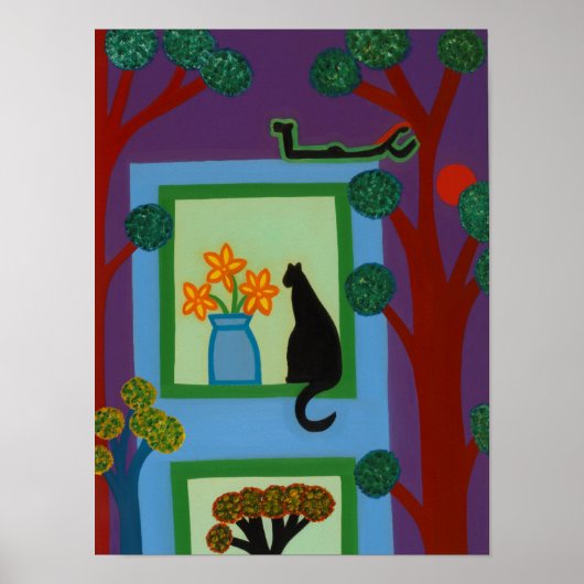 Poster Le chat Du Croissant Askew 2008 (Devant)