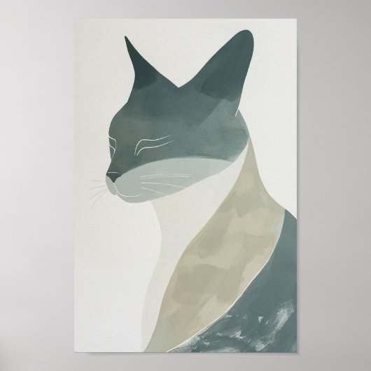 Poster Le chat du monde (Devant)