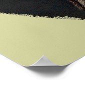 Poster Le chat et la brosse (Coin)