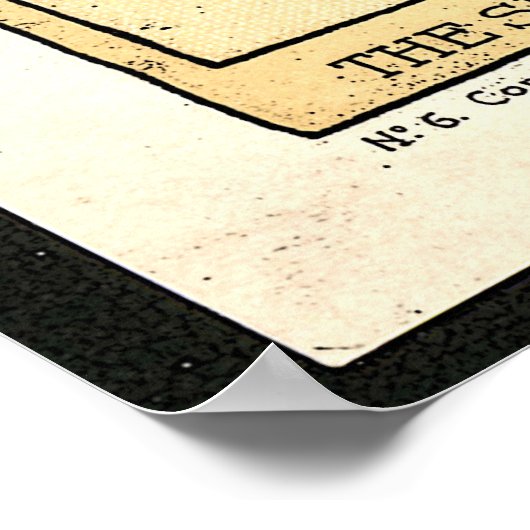 Poster Le chat noir (Coin)