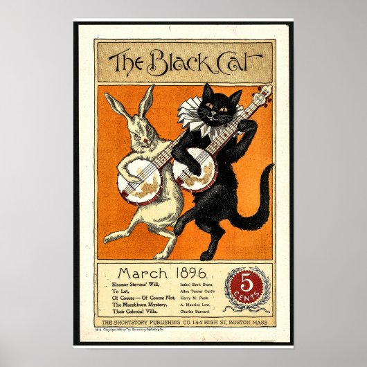 Poster Le Chat Noir (Devant)