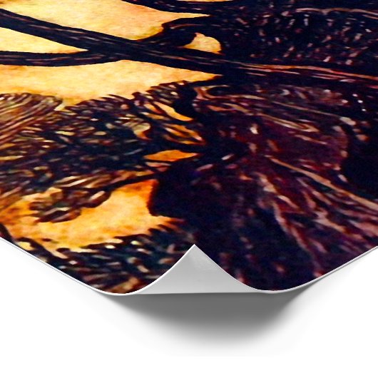 Poster Le chat noir (Coin)