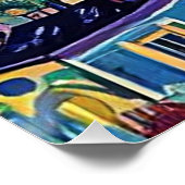 Poster Le chat noir 1 (Coin)