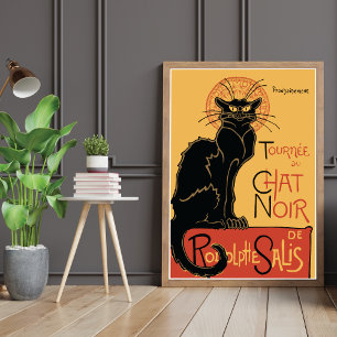 Poster Le Chat Noir by Steinlen