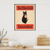 Poster Le chat noir Décembre 1890 (Cuisine)
