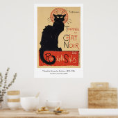 Poster "Le Chat Noir" | Steinlen 1896 | Art nouveau (Cuisine)