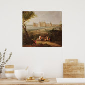 Poster Le château de Chambord, 1722 (Cuisine)