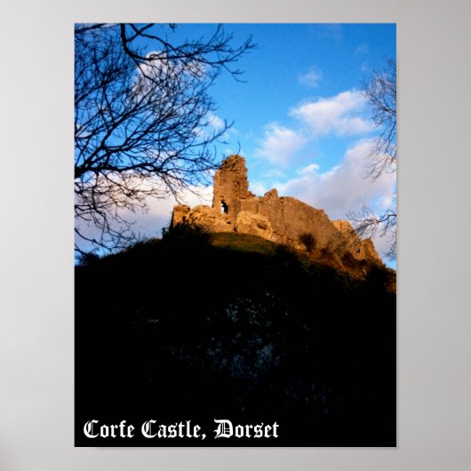 Poster Le château de Corfe (Devant)