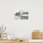 Poster Le château de Gaillon (Cuisine)