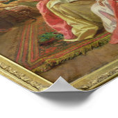 Poster Le château de Kenilworth - passé et présent, 1854 (Coin)