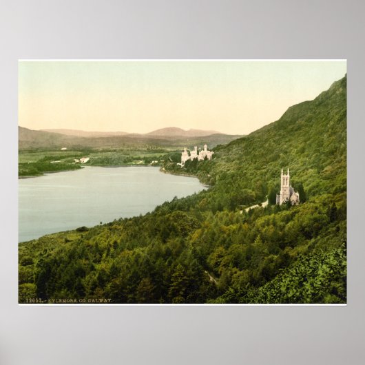 Poster Le château de Kylemore (Devant)