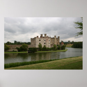 Poster Le château de Leeds en Angleterre