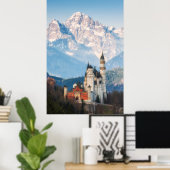 Poster Le château de Neuschwanstein (Bureau à domicile)